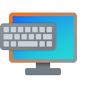 icons8 on screen keyboard 96